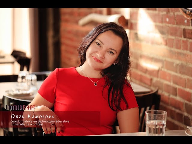 Interview avec Orzu Kamolova, Coordonnatrice en technologie éducative, Université de Montréal